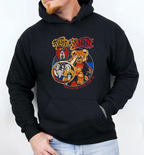 Aerosmith Toys In The Attic Tour '75 T-Shirt Unisex Hoodie