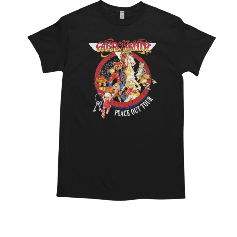 Aerosmith Toys Peace Out Farewell Tour T-Shirt