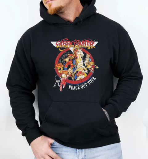 Aerosmith Toys Peace Out Farewell Tour T-Shirt Unisex Hoodie