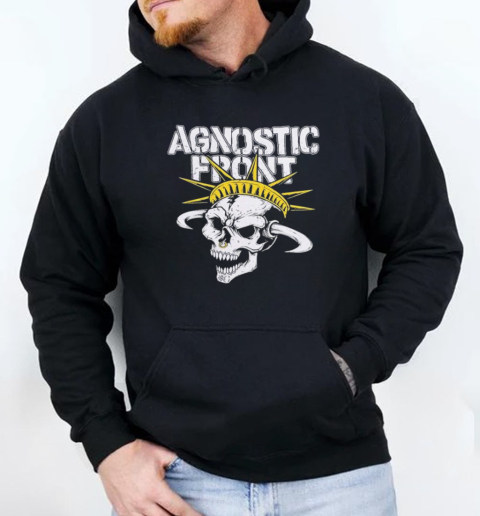 Agnostic Front Skull Logo T-Shirt Unisex Hoodie