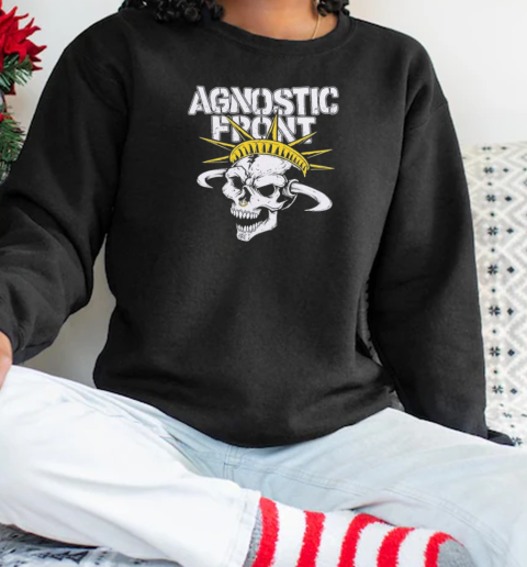 Agnostic Front Skull Logo T-Shirt Unisex Sweatshirt