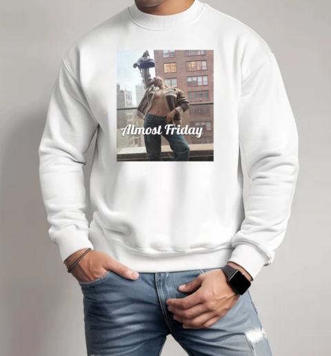 Almost Friday Sweeney Handbag T-Shirt Unisex Sweatshirt