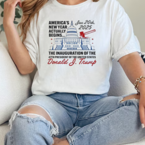 America's New Year Actually Begins January 20, 2025 Trump T-Shirt Classic Women's T-shirt