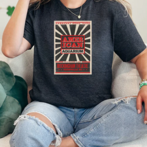 American Aquarium February 22rd 2025 With Gabe Lee Rockingham Theatre T-Shirt Classic Women's T-shirt