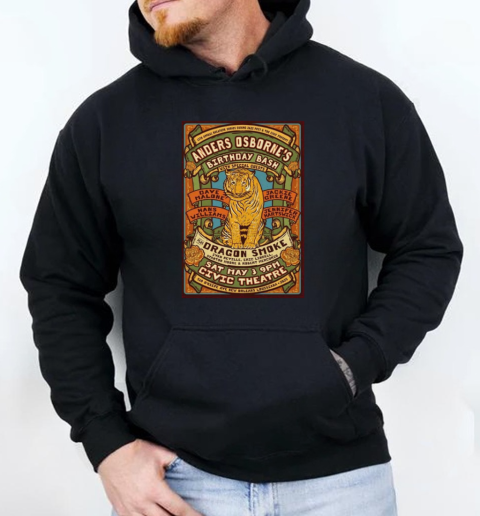 Anders Osborne's Birthday Bash Civic Theatre in New Orleans LA May 3 2025 T-Shirt Unisex Hoodie