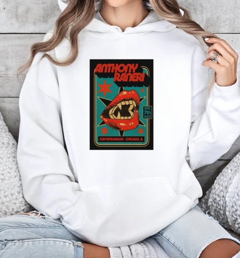 Anthony Raneri Subterranean Chicago IL January 7th 2025 Concert  Unisex Hoodie