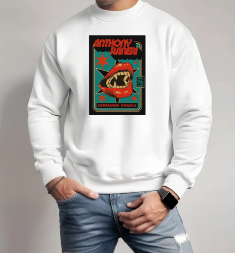 Anthony Raneri Subterranean Chicago IL January 7th 2025 Concert  Unisex Sweatshirt