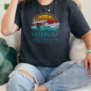 Appalachian National Scenic Trail Springer Mountain Georgia T-Shirt Classic Women's T-shirt