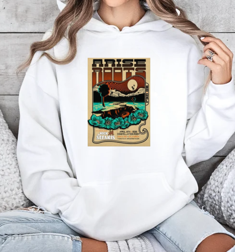 Arise Roots Santa Ana, California April 12, 2025 Tour T-Shirt Unisex Hoodie