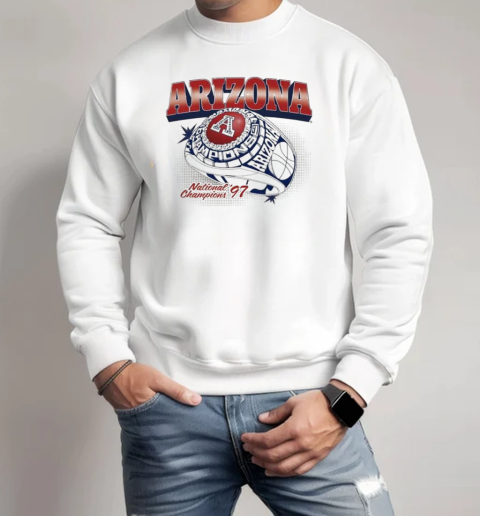 Arizona Wildcats National Champions '97 Ring T-Shirt Unisex Sweatshirt