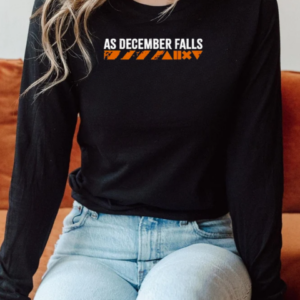 As December Falls Orange T-Shirt Long Sleeved T-shirt 