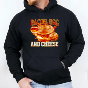 Bacon egg and cheese graphic T-Shirt Unisex Hoodie