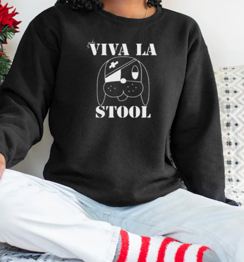 Barstool Sports Viva La Stool Pirate Dog T-Shirt Unisex Sweatshirt