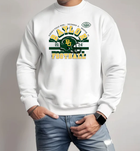 Baylor Bears football 2024 Kinder's Texas Bowl helmet  Unisex Sweatshirt