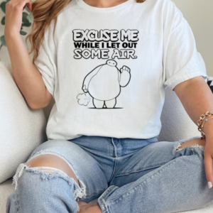 Baymax Excuse Me While I Let Out Some Air T-Shirt Classic Women's T-shirt