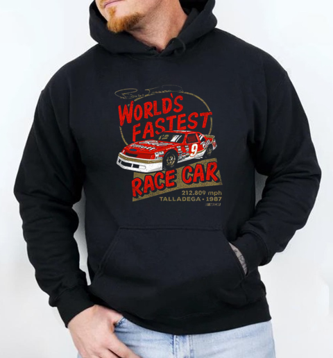 Bill Elliott World's Fastest Race Car T-Shirt Unisex Hoodie