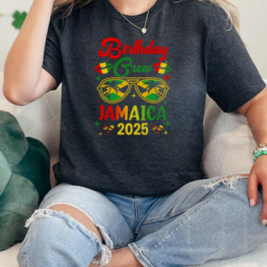 Birthday Crew 30th 20th Jamaica Vacation Party 2025 T-Shirt Classic Women's T-shirt