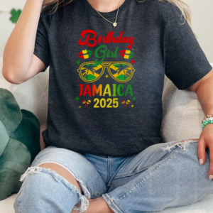 Birthday Girl 30th 20th Jamaica Vacation Party 2025 T-Shirt Classic Women's T-shirt