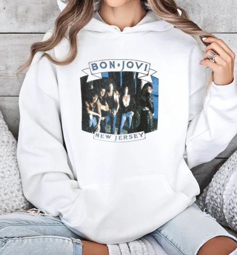 Bon Jovi The New Jersey Syndicate Tour Europe T-Shirt Unisex Hoodie