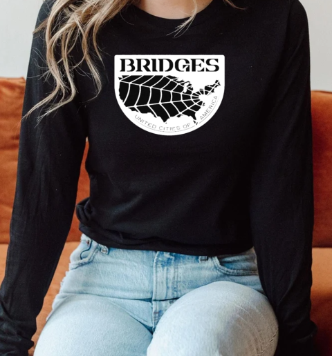 Brain Dead x Death Stranding United Cities Of America T-Shirt Long Sleeved T-shirt