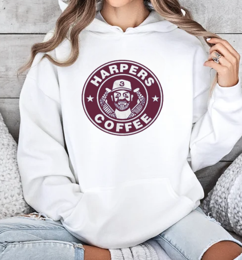 Bryce Harper Harpers Coffee T-Shirt Unisex Hoodie