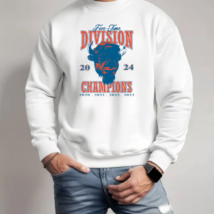 Buffalo Bills 2024 Retro Vintage Fivetime Champs T-Shirt Unisex Sweatshirt