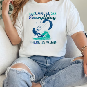 Cancel Everything There Is Wind Kitesurfing T-Shirt Classic Women's T-shirt