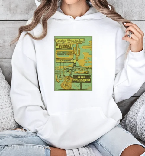 Carolyn Wonderland Mar 20 2025 Devil's Backbone Fischer TX T-Shirt Unisex Hoodie