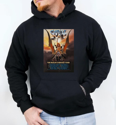 Casile Rat 2025 The Realm's Heroes Tour T-Shirt Unisex Hoodie