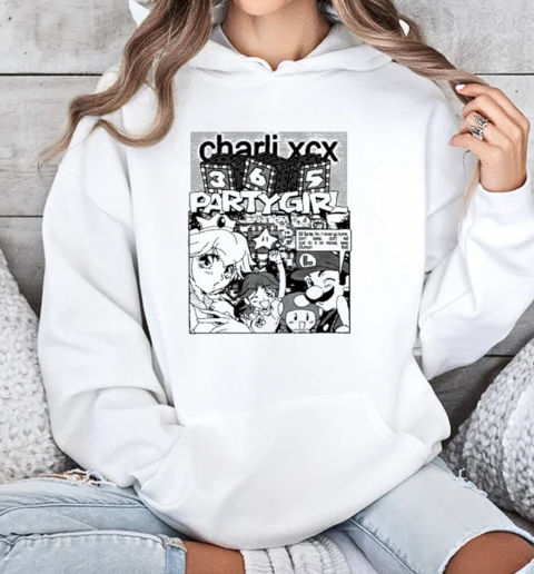 Charli XCX 365 Party Girl Mario T-Shirt Unisex Hoodie