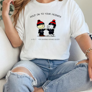 Charlie Brown Snoopy Hold On To Your Friends T-Shirt Classic Women's T-shirt