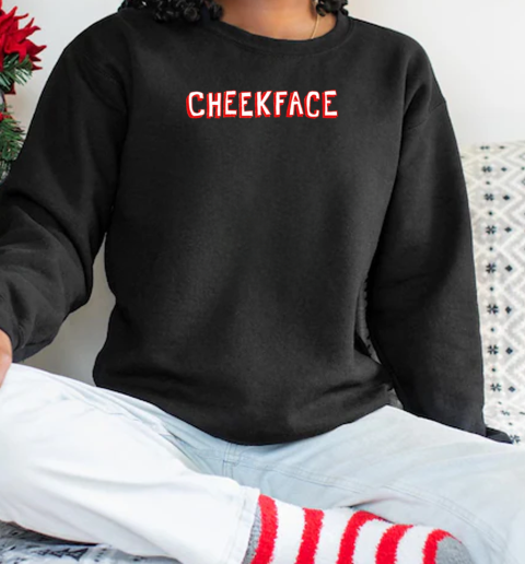 Cheekface Banner Logo T-Shirt Unisex Sweatshirt