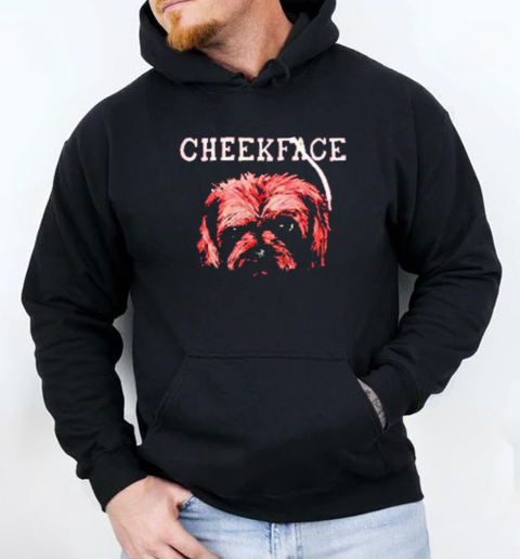 Cheekface Stubbs Dog T-Shirt Unisex Hoodie