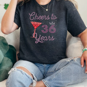 Cheers To 36 Years 36Th Birthday 36 Years Old Bday T-Shirt Classic Women's T-shirt