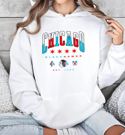 Chicago Black Hawks Est 1926 T-Shirt Unisex Hoodie