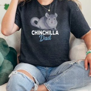 Chinchilla Dad Funny Chinchilla Father Father's Day T-Shirt Classic Women's T-shirt