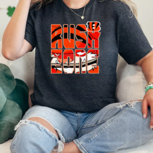 Cincinnati Bengals NFL Rush Zone Football Logo T-Shirt Classic Women's T-shirt