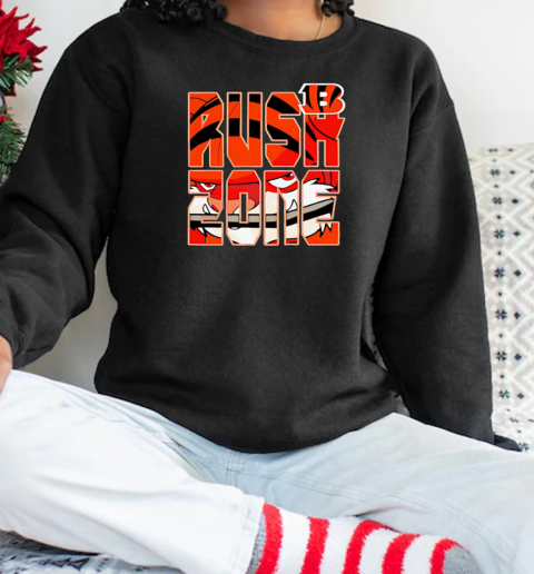 Cincinnati Bengals NFL Rush Zone Football Logo T-Shirt Unisex Sweatshirt