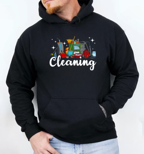 Cleaning Housekeeper Housekeeping Household Hotel Cleaner T-Shirt Unisex Hoodie