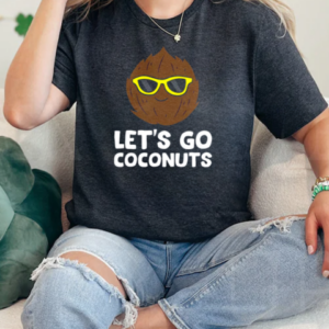 Coconut Summer Let's Go Coconuts T-Shirt Classic Women's T-shirt