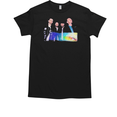 Coldplay 2025 Music Of The Spheres Band Photo Tour T-Shirt