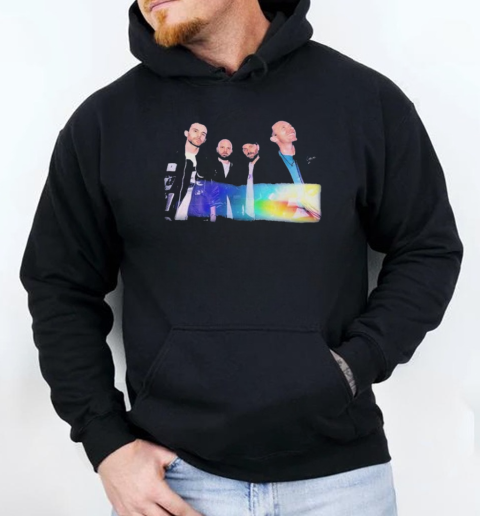 Coldplay 2025 Music Of The Spheres Band Photo Tour T-Shirt Unisex Hoodie