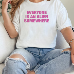 Coldplay Everyone Is An Alien Somewhere T-Shirt Classic Women's T-shirt