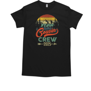 Cousin Crew 2025 Camping Family Reunion Making Memories T-Shirt Classic Men's T-shirt