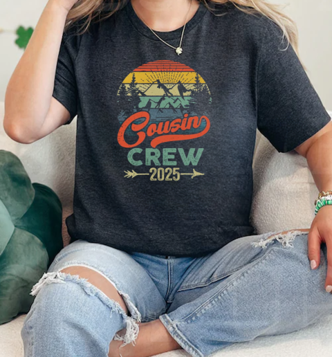 Cousin Crew 2025 Camping Family Reunion Making Memories T-Shirt Classic Women's T-shirt