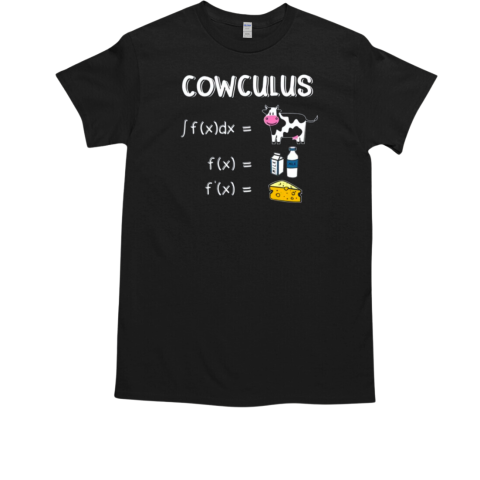 Cowculus Cow Math Design Mathematics Math T-Shirt