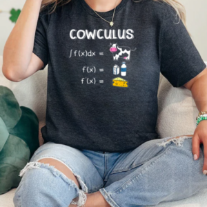 Cowculus Cow Math Design Mathematics Math T-Shirt Classic Women's T-shirt