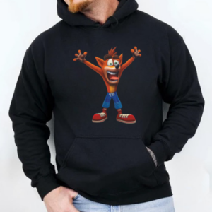 Crash Bandicoot Oh No T-Shirt Unisex Hoodie