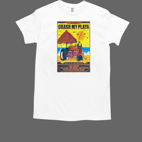 Crash My Playa January 15 18 2025 Riviera Cancun Mexico Tour T-Shirt