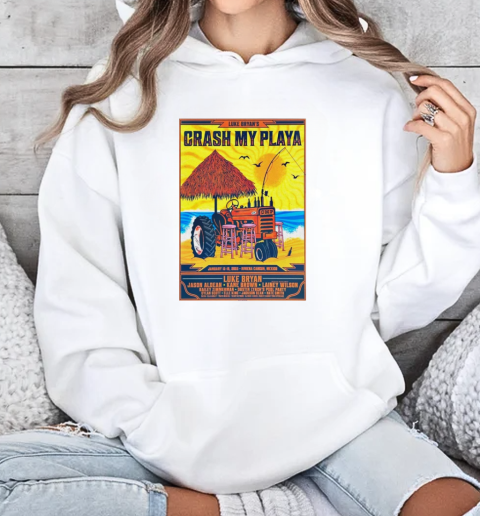 Crash My Playa January 15 18 2025 Riviera Cancun Mexico Tour T-Shirt Unisex Hoodie